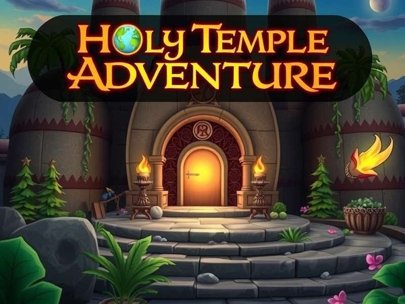 Holy Temple Adventure Game Screenshot